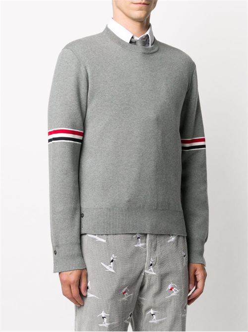 Cotton sweater THOM BROWNE | MKA326AY3001055